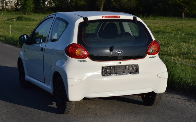 Toyota Aygo cena 4400 przebieg: 85400, rok produkcji 2008 z Karpacz małe 46